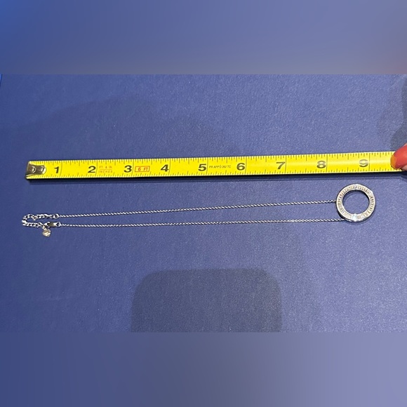 925 Silver Swarovski element pendant & chain - Picture 10 of 11